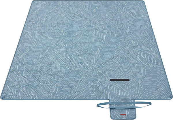 Pătură de picnic - Pătură de camping - cu 4 ancore la sol - impermeabil - 200 x 200 cm - albastru