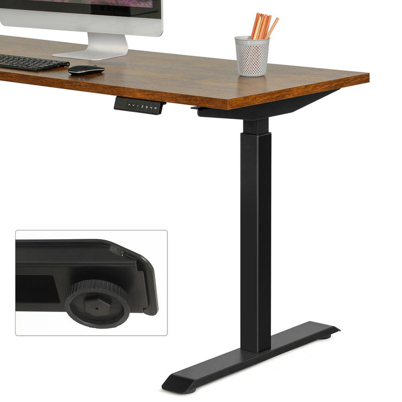 Cadre de bureau debout - hauteur - Cadre de bureau adjustable - Electric - noir