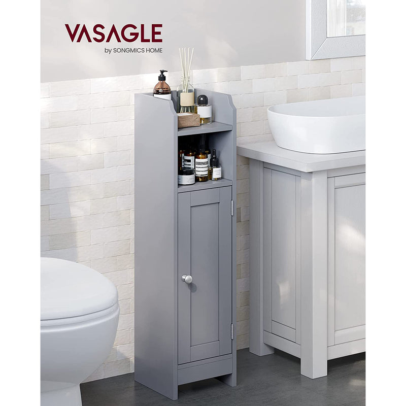 Armoire de salle de bain - Beepercase - Deux compartiments ouverts - Gray