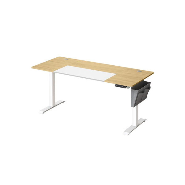 Skrivbord - höjd -justerbar skrivbord - olika positioner - 70 x 160 cm - brunt