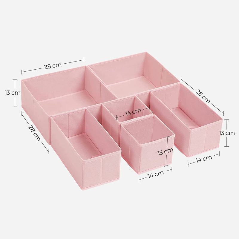 Organisateur de vêtements - Tiroir des caisses - rose