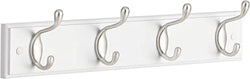 Coat Rack - seinätakki -teline - 4 metallia Jashaakes - hopea/valkoinen