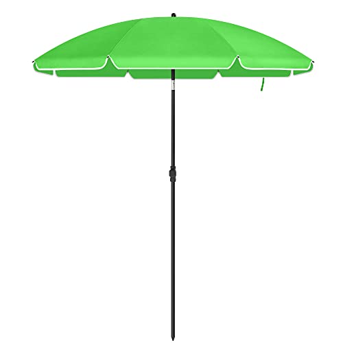 Garden Paraplu - Ø 200 cm - Parasol pe plajă - Tiltable - Verde