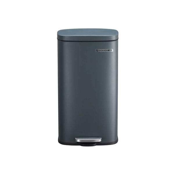 Pedal Bin - Avfallshink - Inuti hink - Mjuk nära - 30L - Smoke Grey