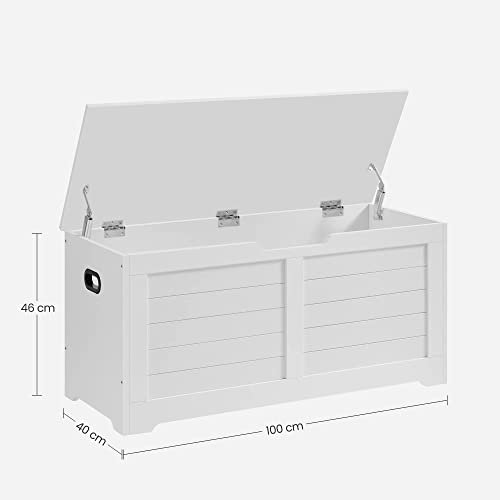 Banc de chaussures - boîte à jouets - armoire de rangement - blanc