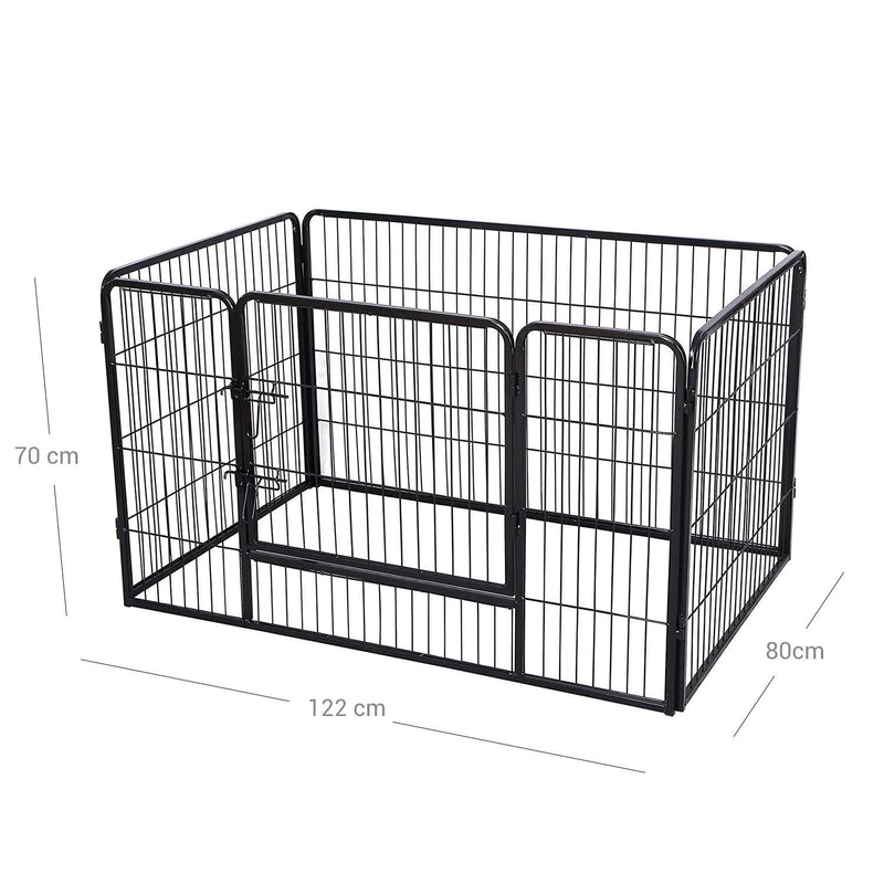 Dog Cage - Valpbur - hundbänk - valpkörning - svart