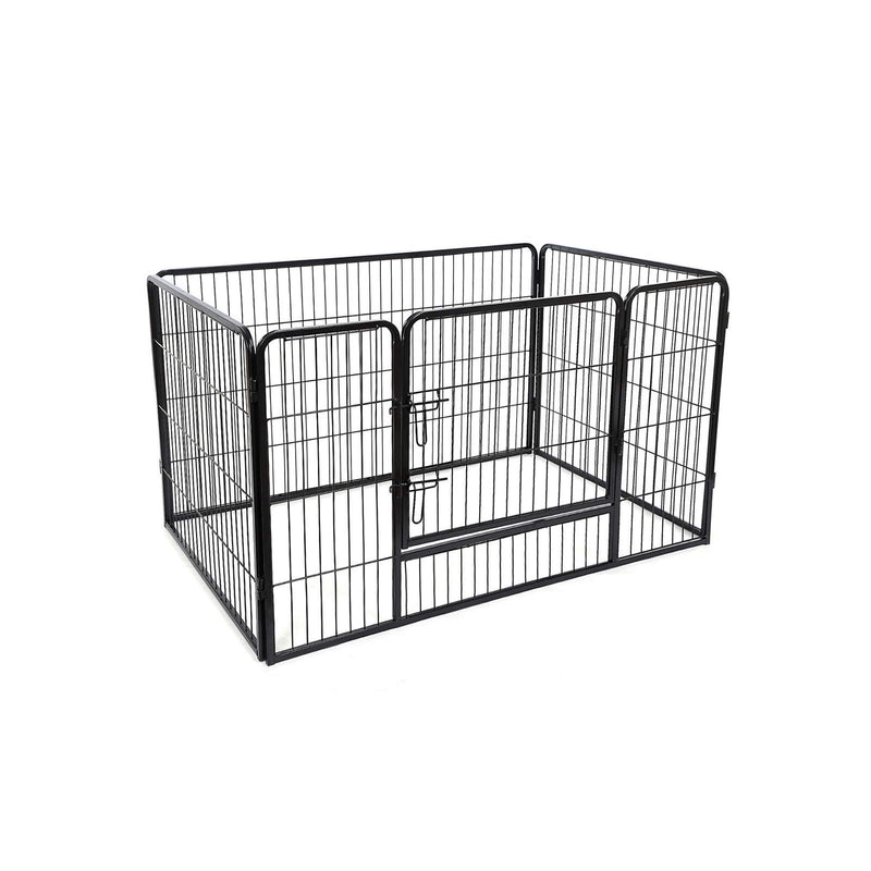 Cage pentru câini - cușcă de cățeluși - Bench Dog - Puppy Run - Negru