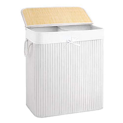 Panier à linge - Basket - Basket - Tri était - blanc - 100L