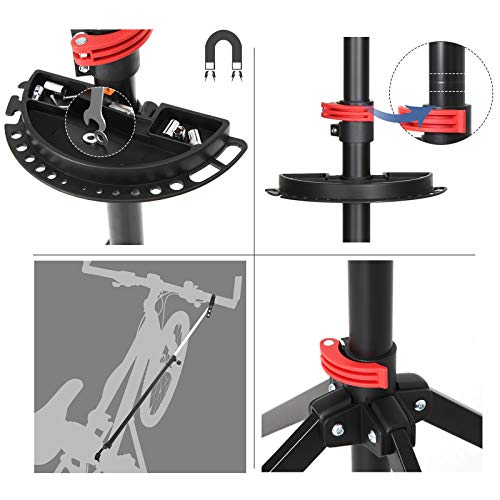 Stainnote de montare pentru biciclete - Stand de montare - Biciclete - Garaj - Standard pentru biciclete - Negru