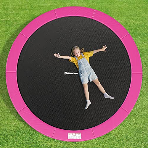 Trampoline - Randafdekking - Ø 305 cm - Roze