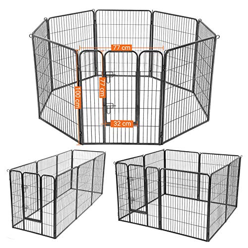 Ottekantet hundebur - Hek - Box