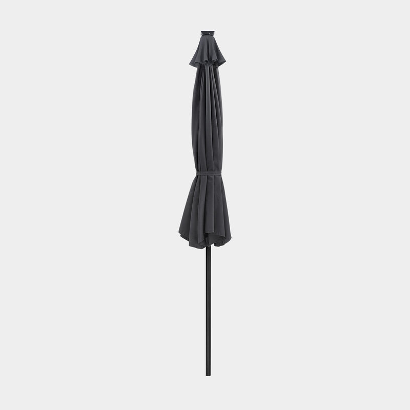 Parasol - Sunshade - Garden Parasol - cu iluminare cu LED - Gri