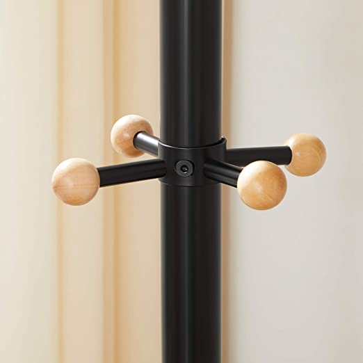 Coat Rack - klädstativ - 11 bollkrokar - Van Staal - 53,5 x 53,5 x 173 cm