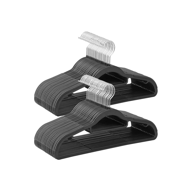 Anti-slip Kledinghangers - 50 Stuks - Grijs