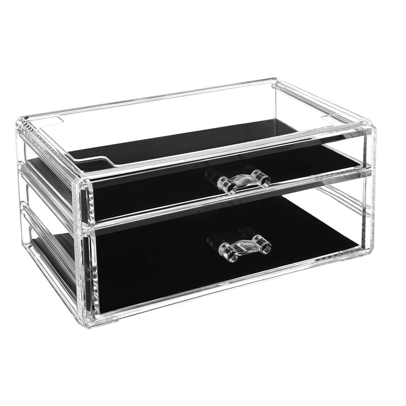 Make -Up Organizer - med 5 lådor - transparent