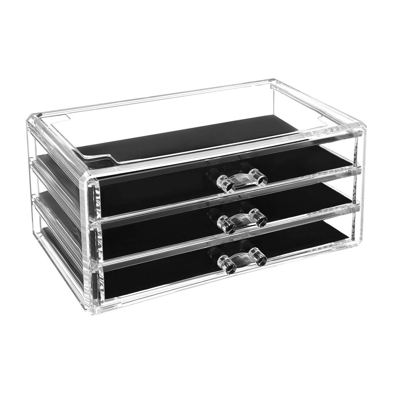 Organisateur de Make -Up - avec 5 tiroirs - transparent