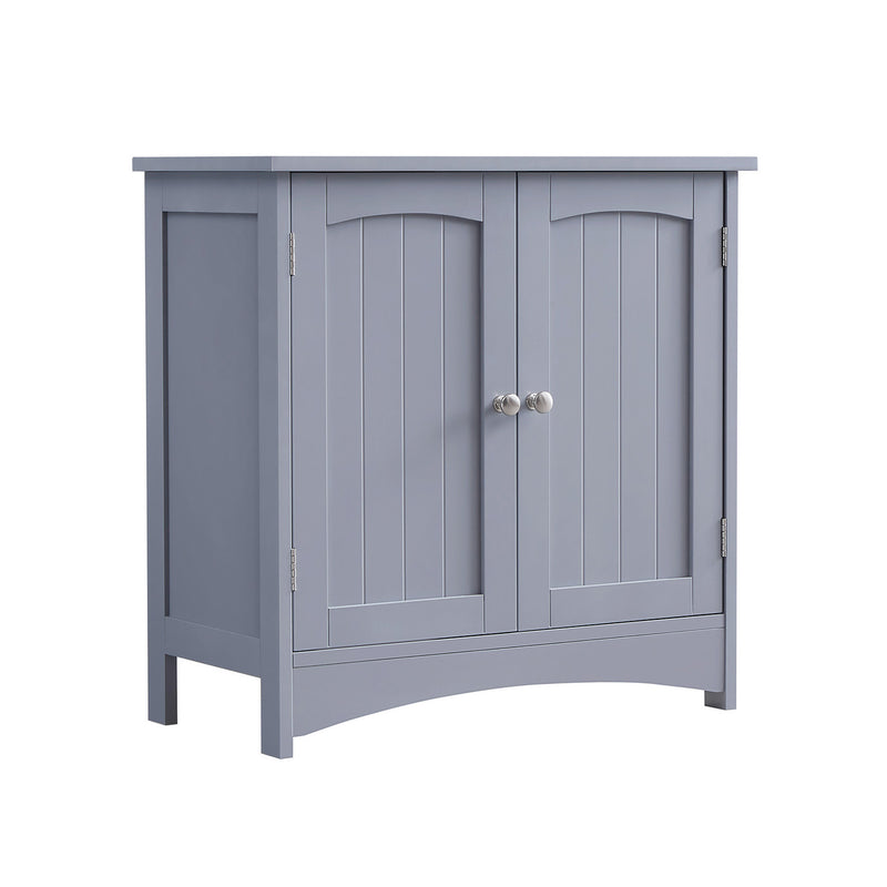 Armoire de salle de bain - Wasbak Cabrice - Deux portes - Gray