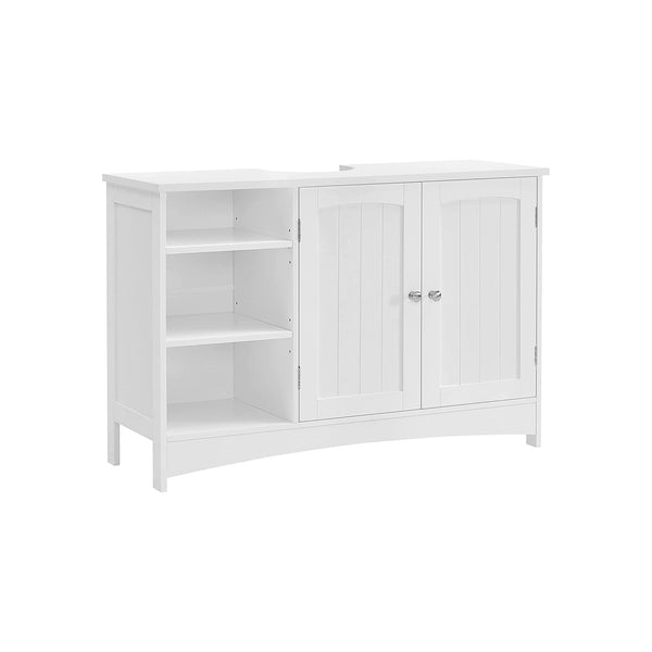 Meubles de lavage - armoire de base - Meubles de salle de bain - Extra Long - blanc