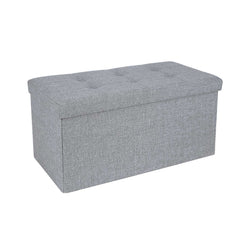 Seat Pall - Sofa - 80 liter - Fällbar - Skattepliktigt upp till 300 kg - 76 x 38 x 38 cm - ljusgrå