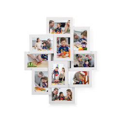 Frame photo - Collage - Collage du cadre photo - pour 10 photos - blanc