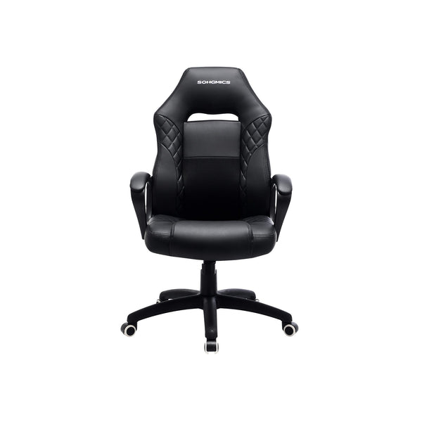 Gaming Chair - Bureaustoel - Met Wipfunctie - Racing Chair - Zwart grijs