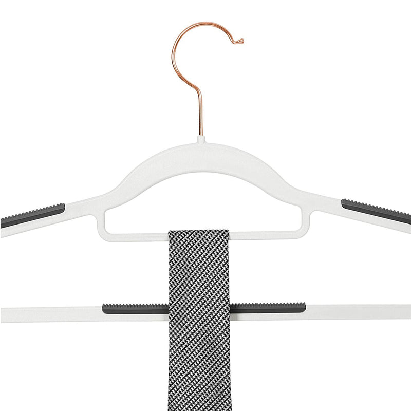 Uppsättning av 30 - klädhängare, icke -slip - plasthängare - Space -Saving Clothes Hangers