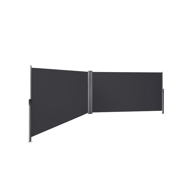 Cauve double latérale - 6 m - extensible - noir