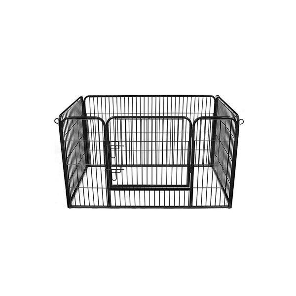 Puppyren - Puppyhek - Dierenbox voor honden - 122 x 80 x 70 cm - Zwart