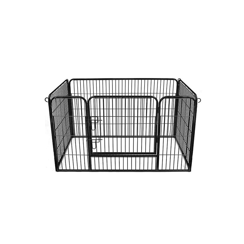 Puppyren - Puppyhek - Dierenbox voor honden - 122 x 80 x 70 cm - Zwart