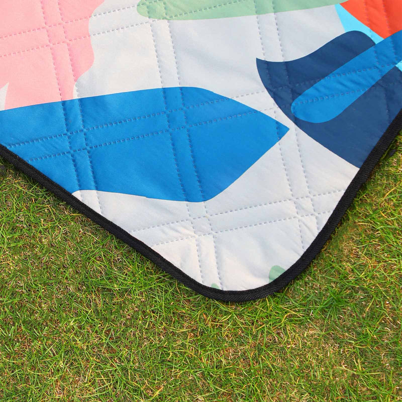 Tapis de pique-nique - serviette de plage - Couverture de camping - Imperpose - 200x200cm