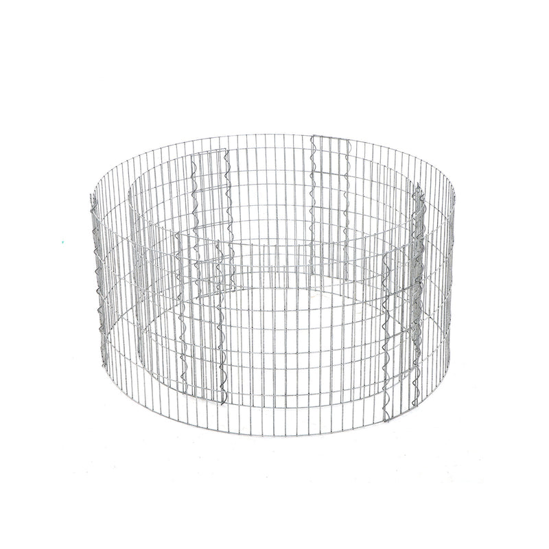 Coșuri Schans - coșuri rotunde Sierchans - Gabions de piatră - Made din metal - Coș de piatră - inoxidabil - 90 x 40 cm