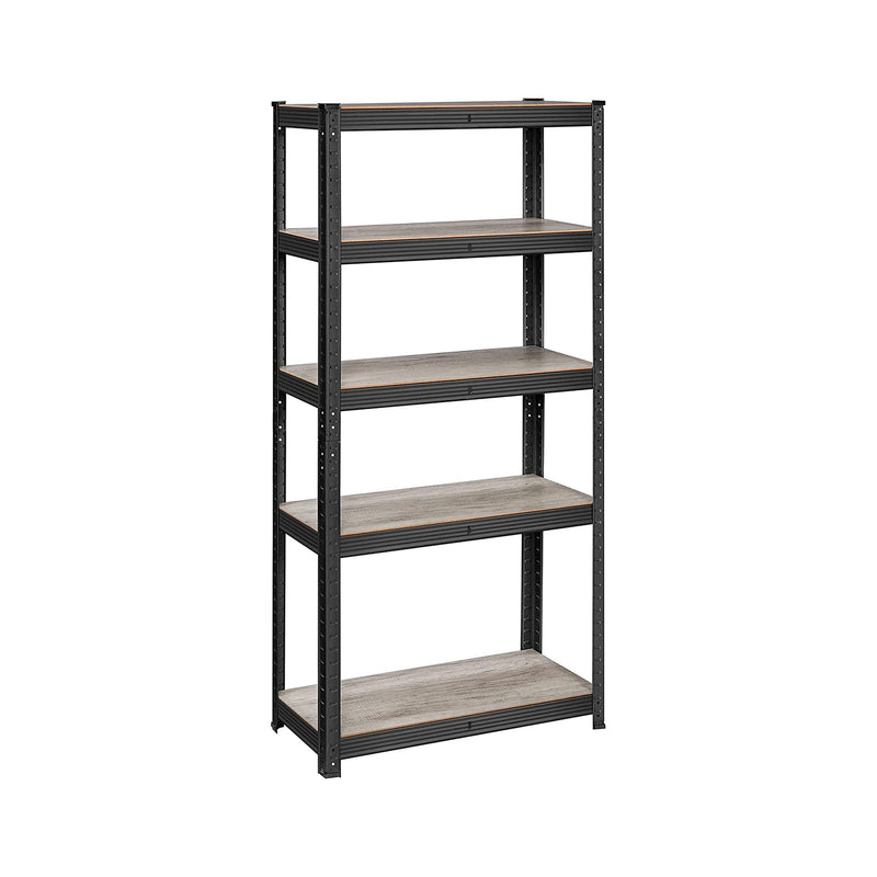 Rack de rangement avec 5 étagères - étagères réglables - 180 x 90 x 40 cm - jusqu'à 875 kg de capacité de chargement