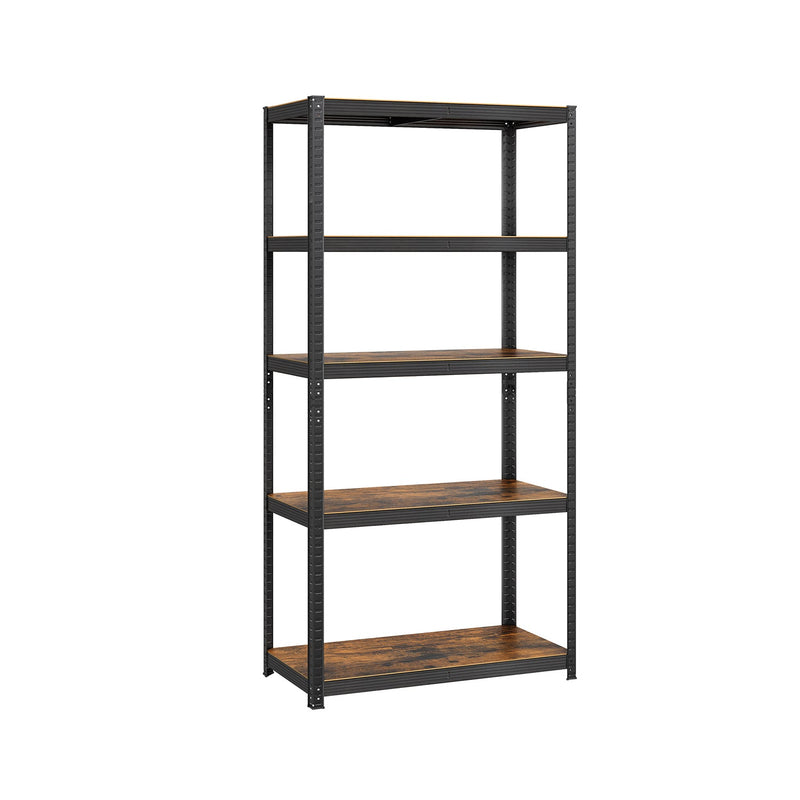 Rack de rangement avec 5 étagères - étagères réglables - 180 x 90 x 40 cm - jusqu'à 875 kg de capacité de chargement