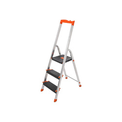 3- Trin - Ladder - Aluminiumsfoldningstige - Anti -slip fødder - belastning 150 kg