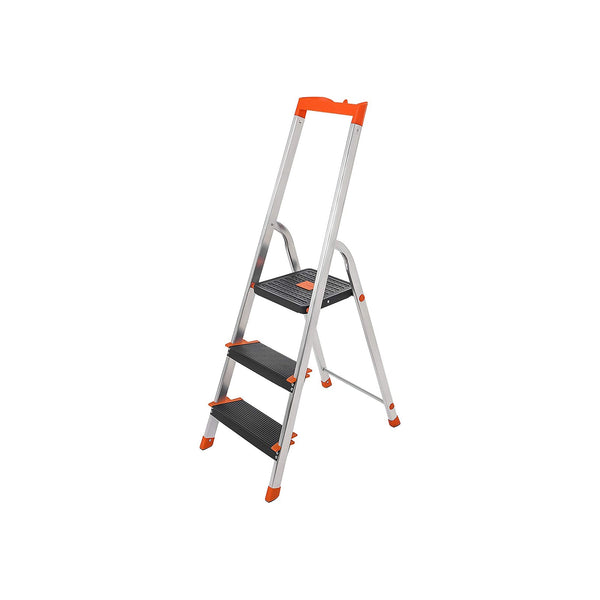 3- Steg - stege - Aluminium vikningsstege - Anti -Slip Feet - Load 150 kg