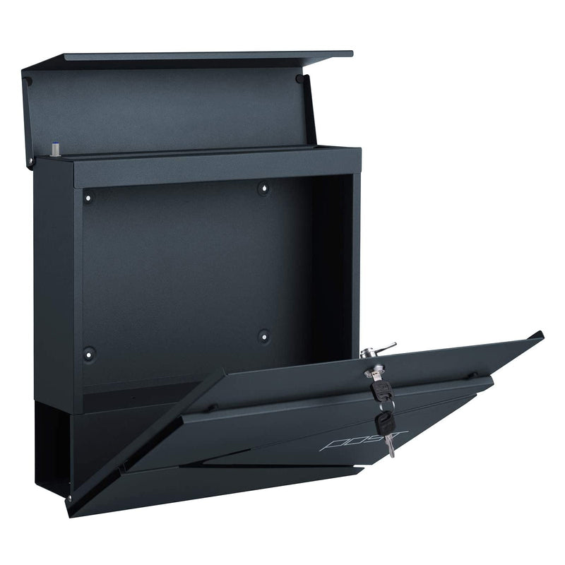 Blocable Letterbox - Modern - Antracit