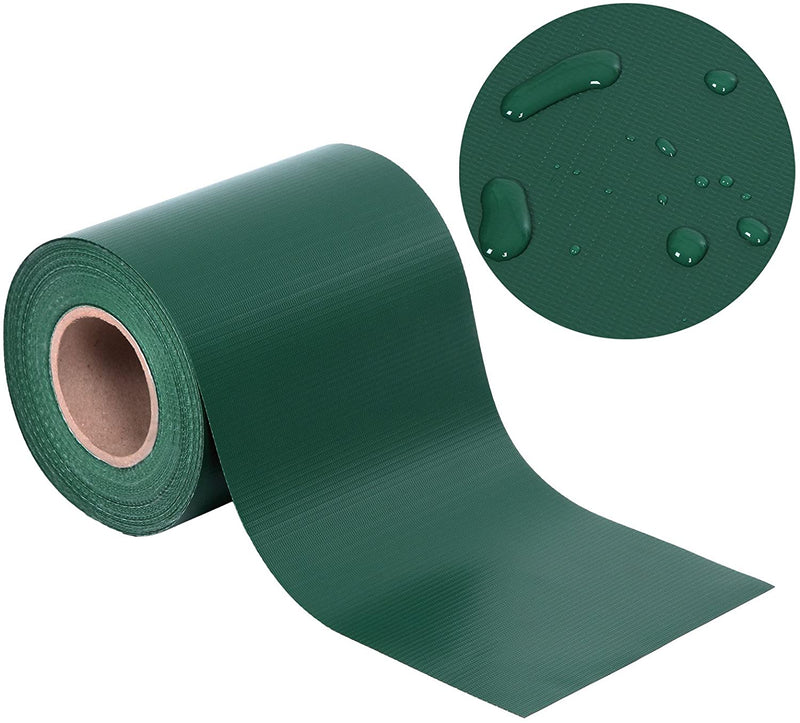 Vihreä PVC Privacy Garden High - 0,19 x 40 M Roll - OPAPREAK - Koristeellinen parveke -näyttö - Vihreä