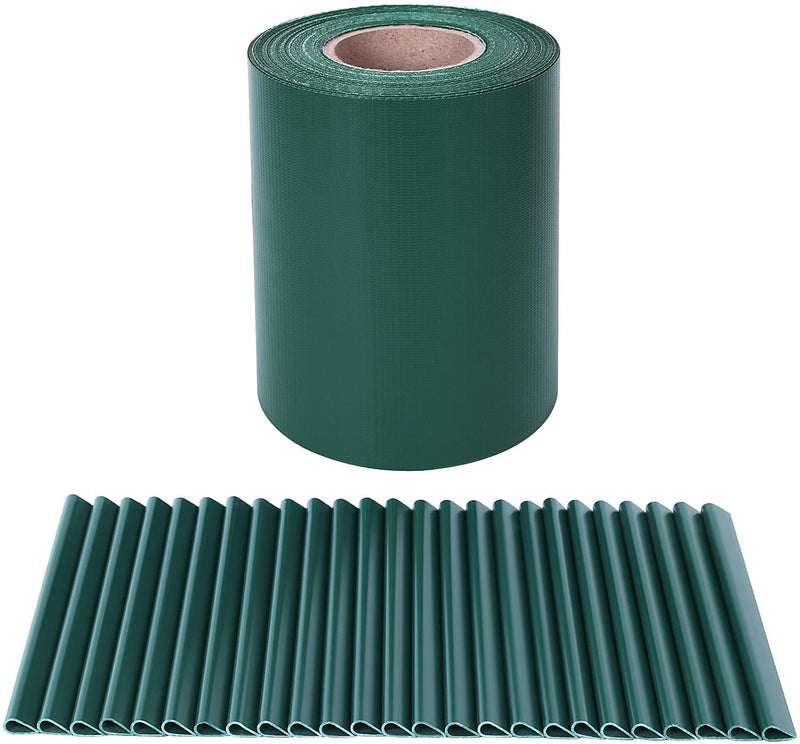 Vihreä PVC Privacy Garden High - 0,19 x 40 M Roll - OPAPREAK - Koristeellinen parveke -näyttö - Vihreä