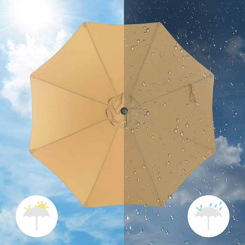 Parasol de grădină - Terasa Parasol - Protecția solară - protecție solară - Taupe