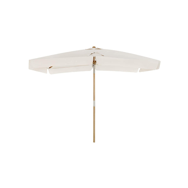 Parasol - 3 x 2 m - Suorakulmainen - Auringonsuojaus - UV -suojaus - Van Hout - kallistettava - beige