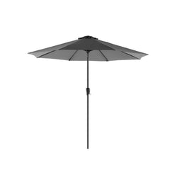 Parasol - Haveskærm - ottekantet - med slinger - Ø 300 cm - Grå