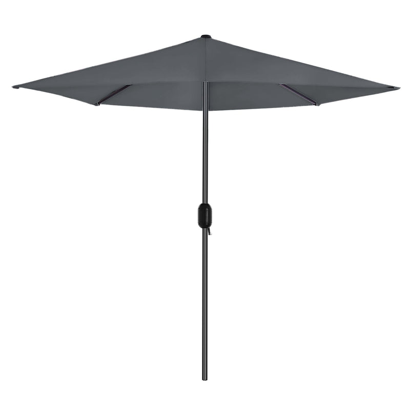 Parasol - Terrassparasol - med vev - Ø 270 cm