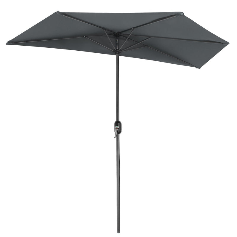 Parasol - Terrassparasol - med vev - Ø 270 cm