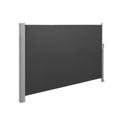 Canopy lateral - 160 x 300 cm (h x l) - extensibil - ecran de confidențialitate - protecție solară - trapă laterală - gri