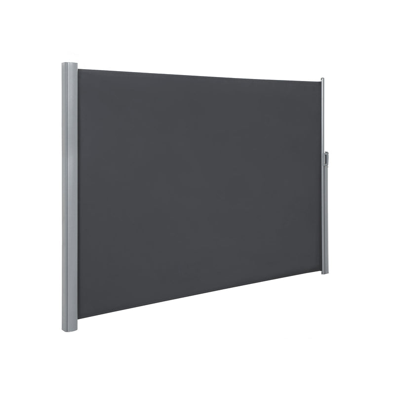 Side Canopy - Laifel - Solbeskyttelse - Udvides - 160 x 400 cm - Sort