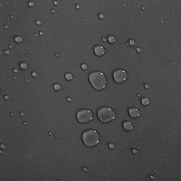 Sidans tak - Sekretessskärm - utdragbar - 2 x 3,5 m - med golvfästet - rökgrå