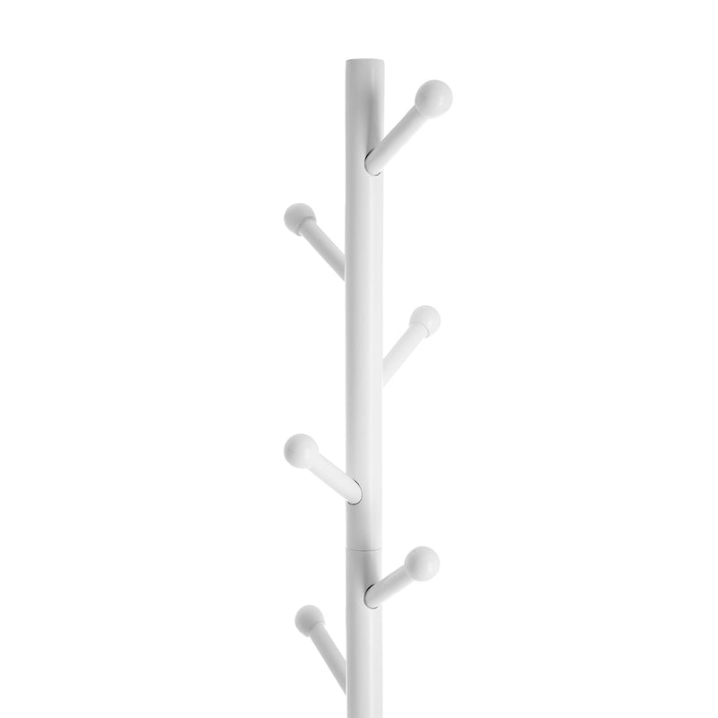 Coat Rack - klädstativ - 7 krokar - vita