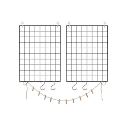 Grid fotowand - Set van 2 - Met accessoires