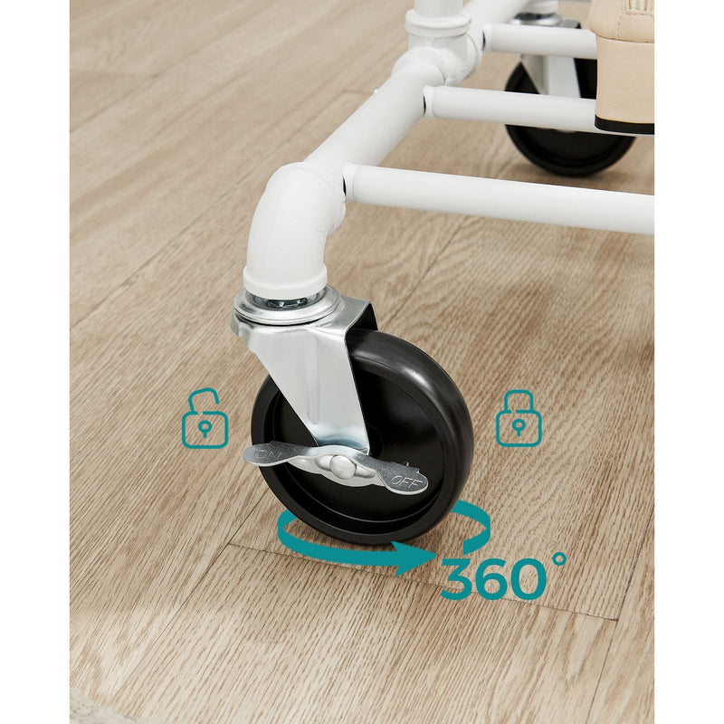 Beklædningsstativ - Coat Rack - Garderobestandard - Industriel design - Op til 90 kg skattepligtig