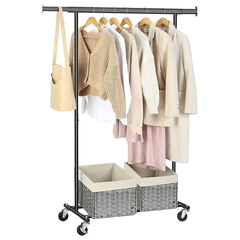 Rack de vêtements - Rack de manteau - Stockage de vêtements - TILLES DE COSSION - Rack Hang - Coyant - Black